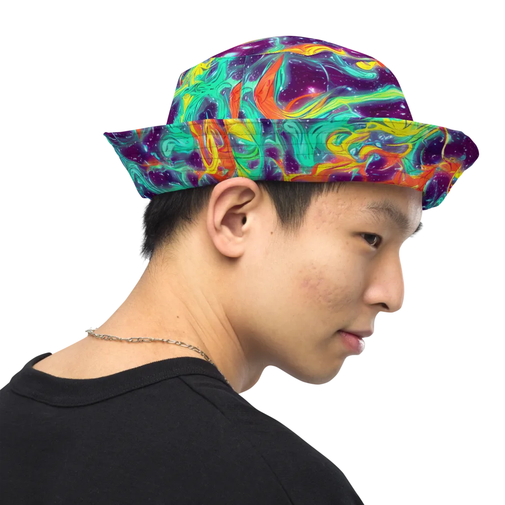 Astral Afterglow on Reversible Bucket Hat — Right Outside