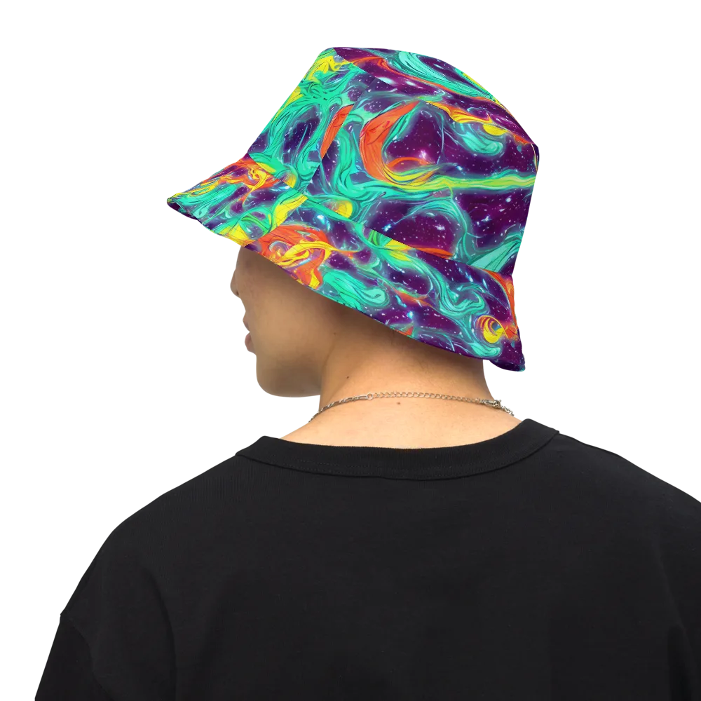 Astral Afterglow on Reversible Bucket Hat — Back Inside