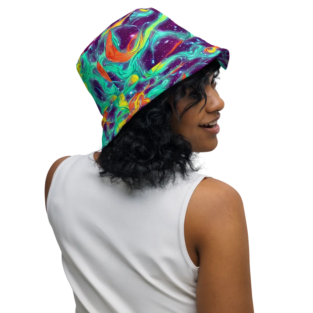 Astral Afterglow on Reversible Bucket Hat — Right Outside