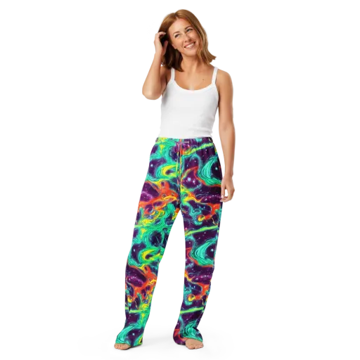 Astral Afterglow on a Women's Pajama Pants
