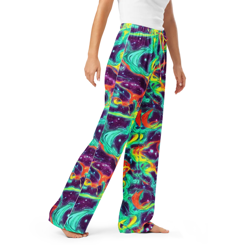Astral Afterglow on Women's Pajama Pants — Right Front