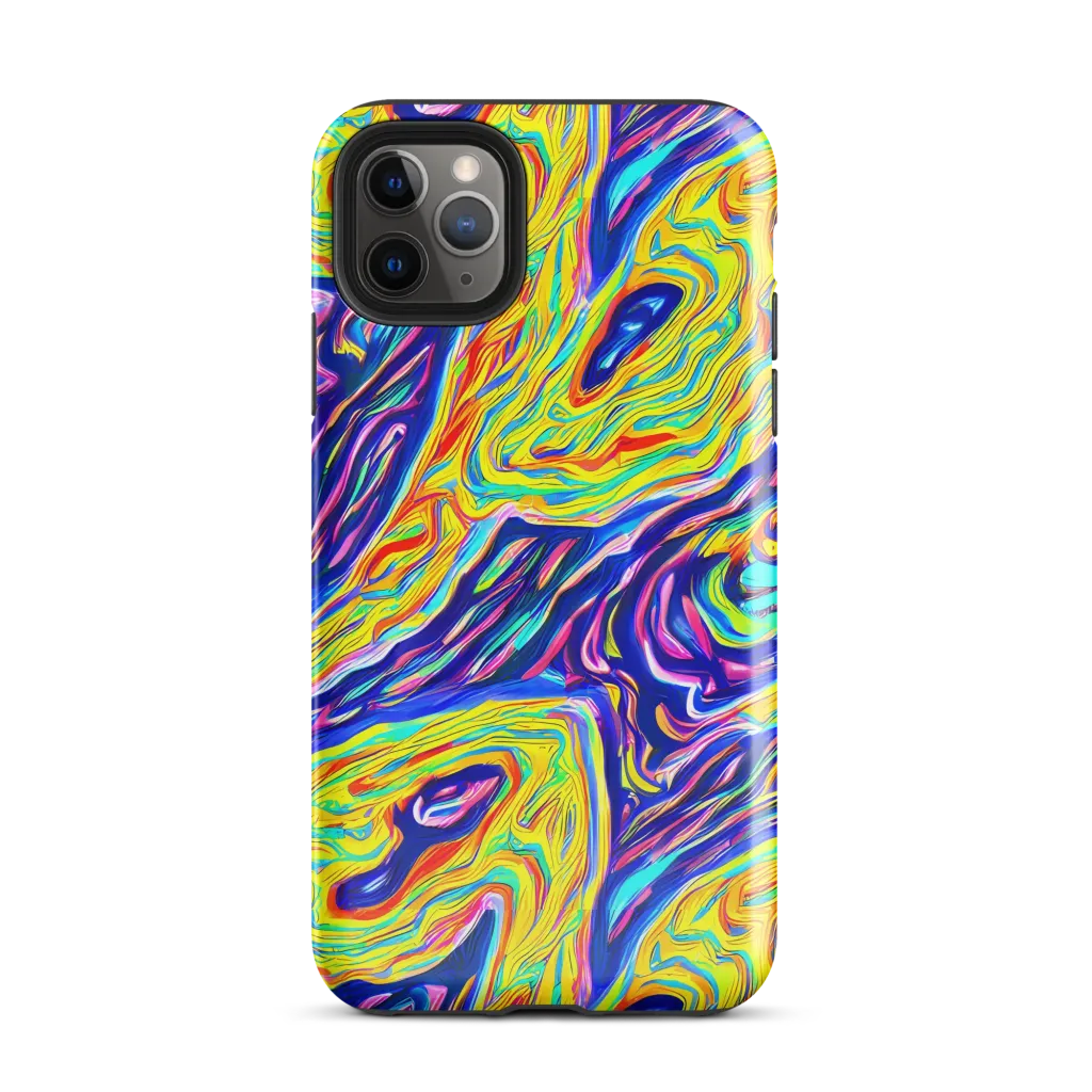 Kaleidoscope Current on Tough Case for iPhone® — Front