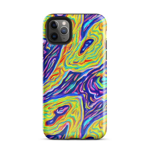 Kaleidoscope Current on a Tough Case for iPhone®