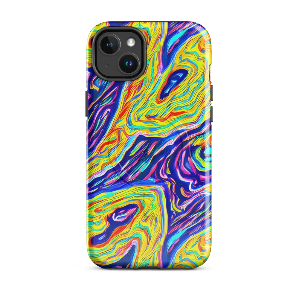Kaleidoscope Current on MagSafe Tough Case for iPhone® — Front