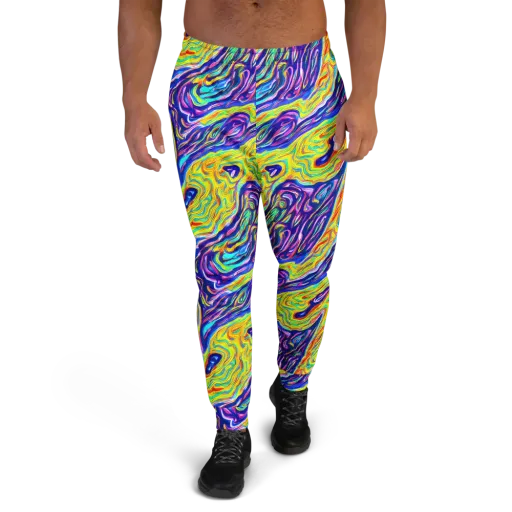 Kaleidoscope Current on a Men's Joggers