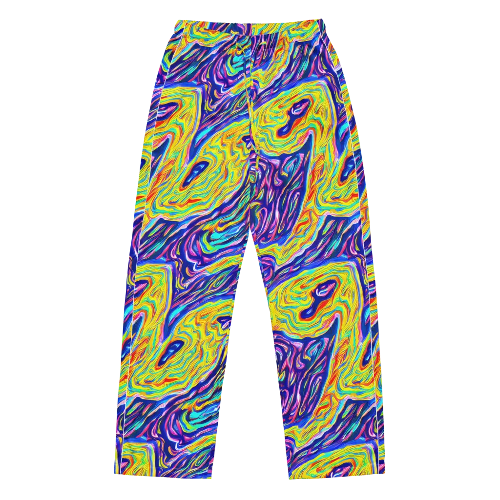 Kaleidoscope Current on Women's Pajama Pants — Front