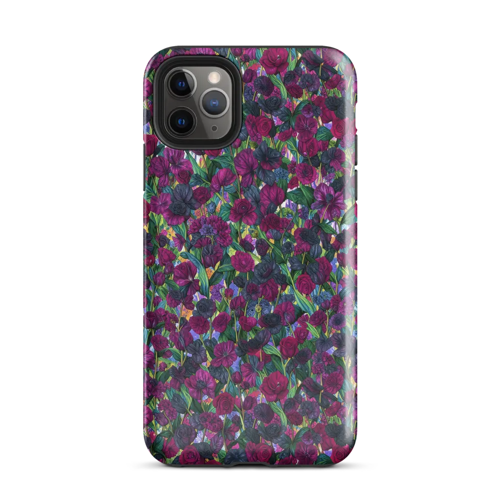 Midnight Floralia on Tough Case for iPhone® — Front