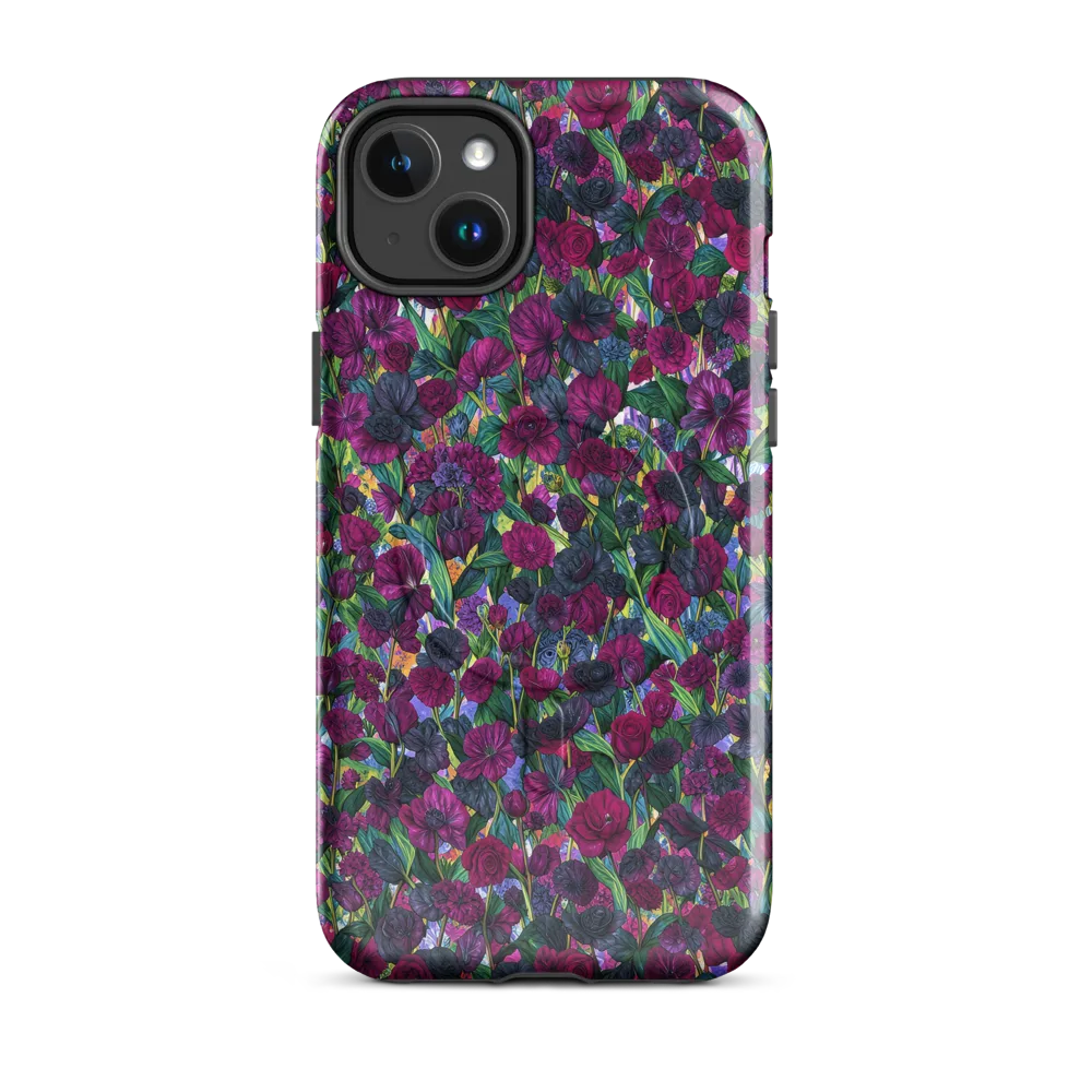 Midnight Floralia on MagSafe Tough Case for iPhone® — Front