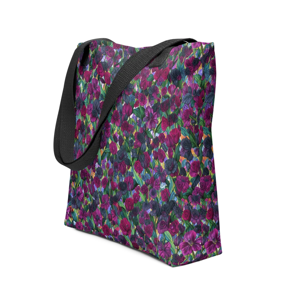 Midnight Floralia on Tote Bag — Front