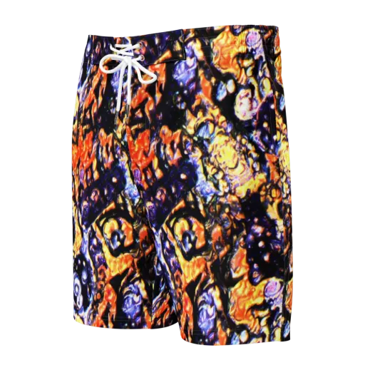 Inferno Bloom on a Men's Board Shorts
