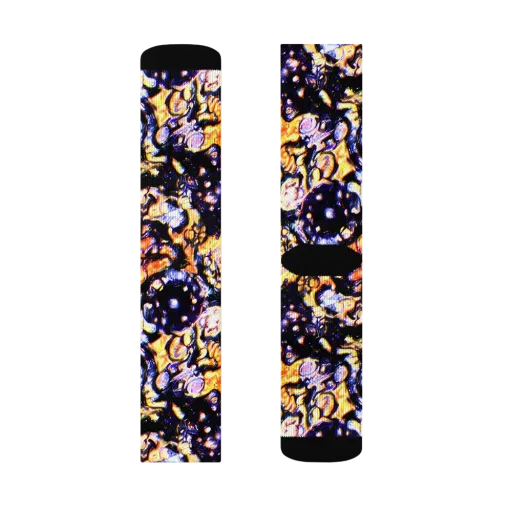 Inferno Bloom on a Socks