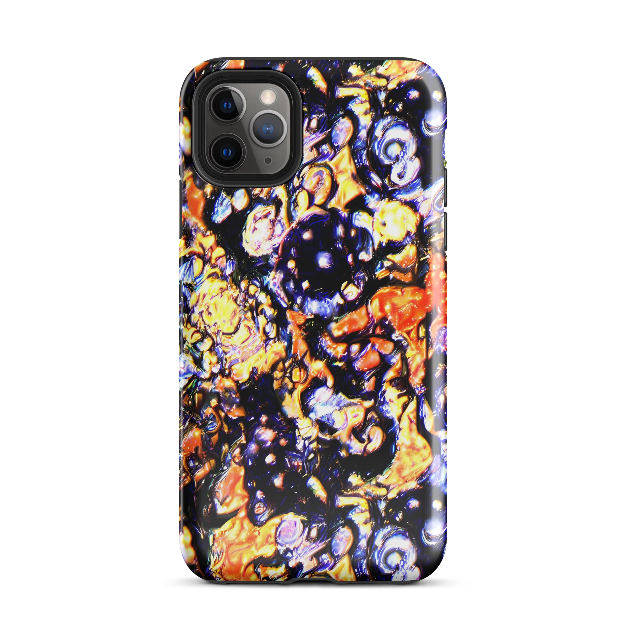 Inferno Bloom on Tough Case for iPhone® — Front