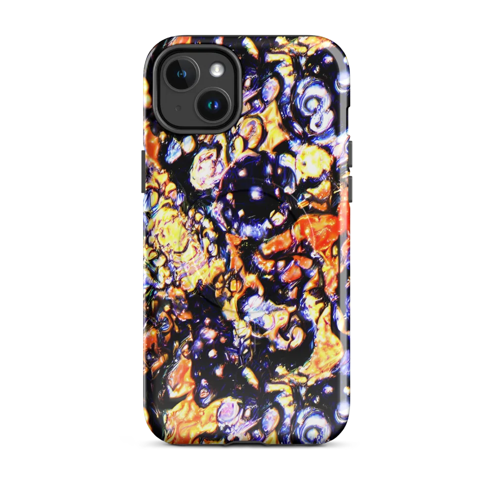 Inferno Bloom on MagSafe Tough Case for iPhone® — Front