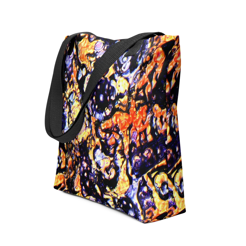 Inferno Bloom on Tote Bag — Front