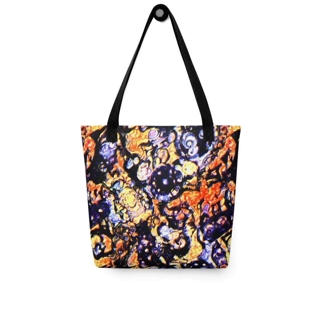 Inferno Bloom on Tote Bag — Front