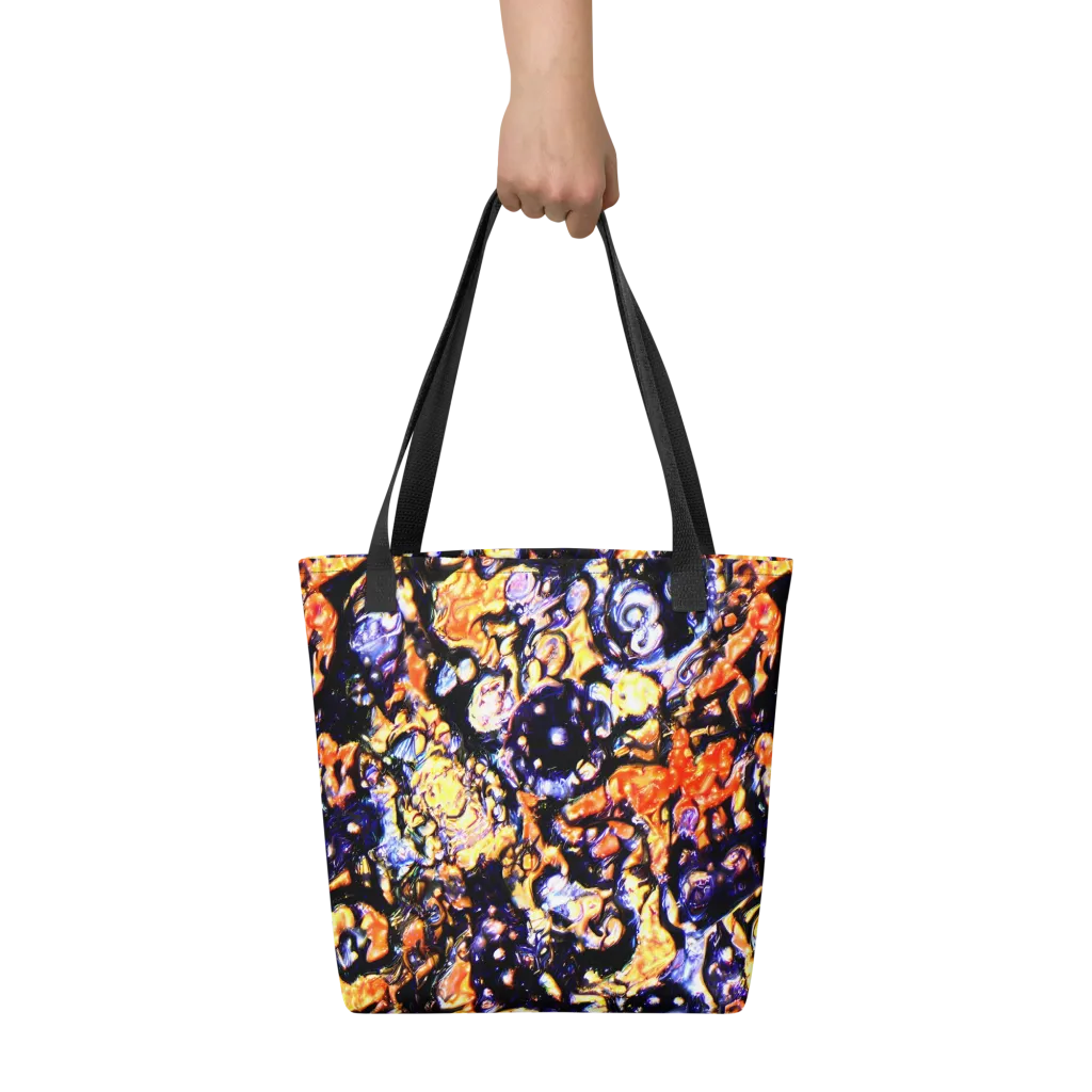 Inferno Bloom on Tote Bag — Front