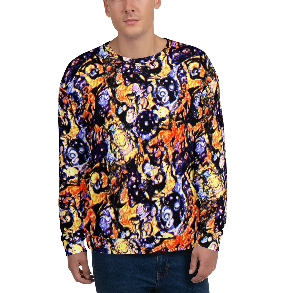 Inferno Bloom on Sweatshirt — Front
