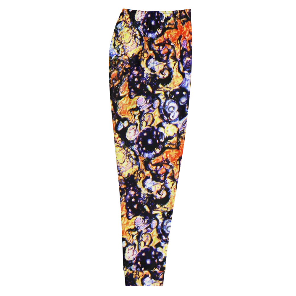 Inferno Bloom on Men's Joggers — Right
