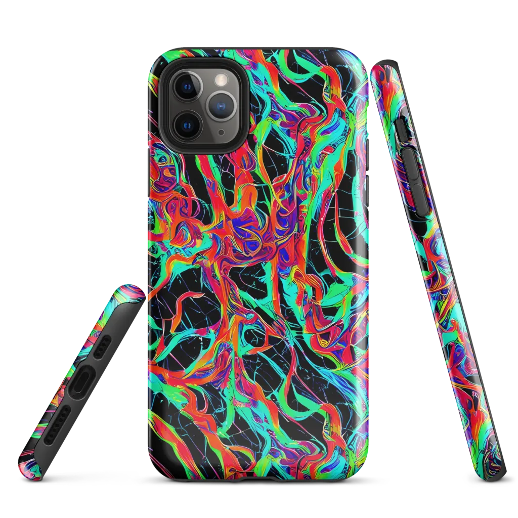 Fluorescent Rapture on Tough Case for iPhone® — Front