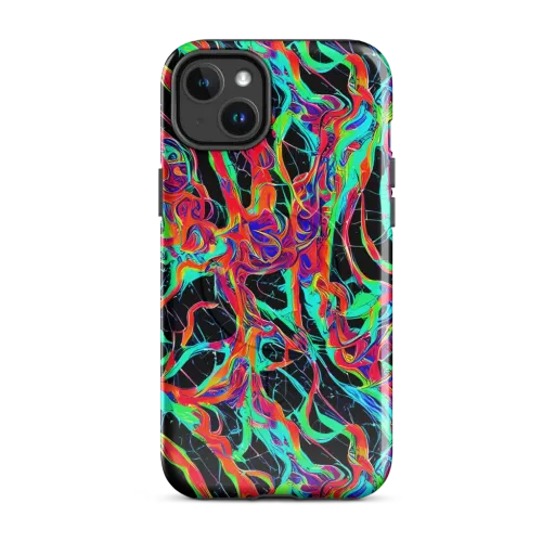 Fluorescent Rapture on a MagSafe Tough Case for iPhone®