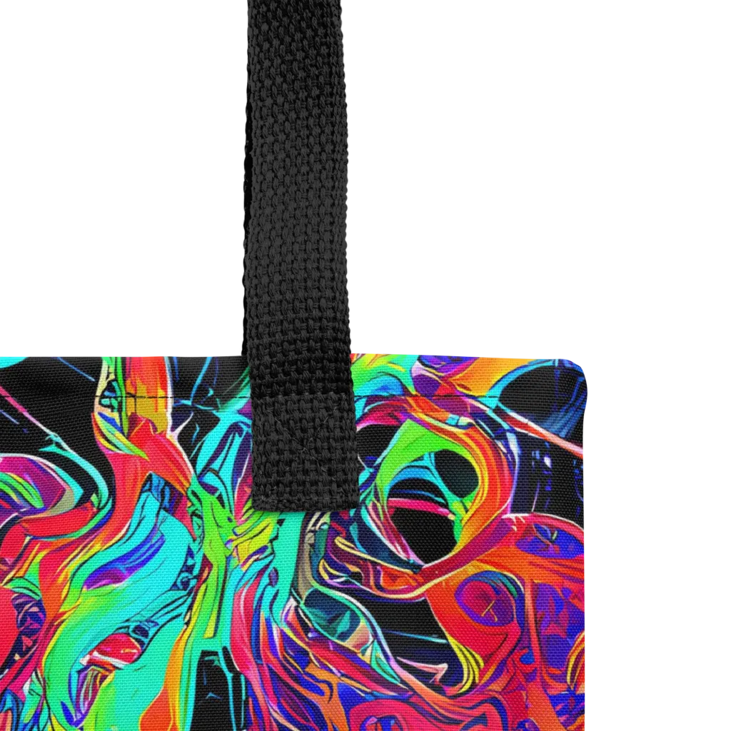 Fluorescent Rapture on Tote Bag — Product details