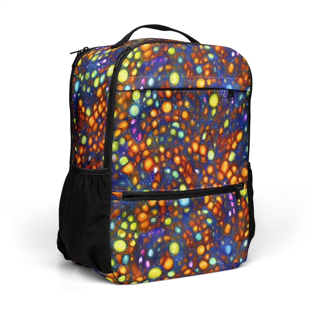 Electric Pebble on Utility Backpack — Right Front
