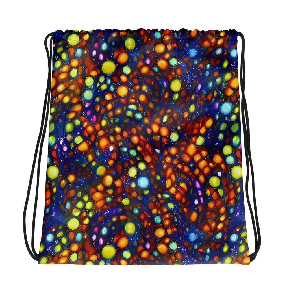 Electric Pebble on Drawstring Bag — Photo
