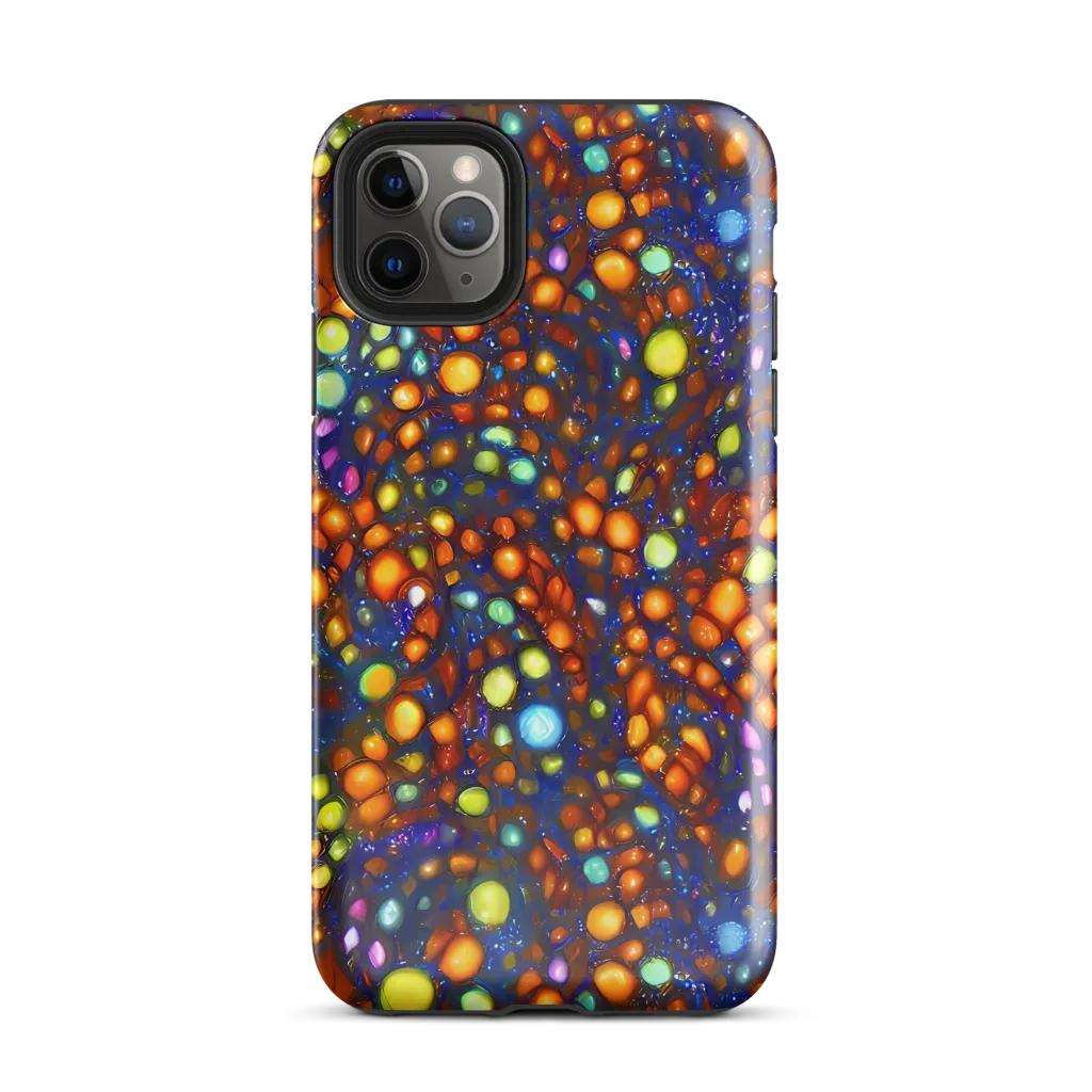 Electric Pebble on Tough Case for iPhone® — Front