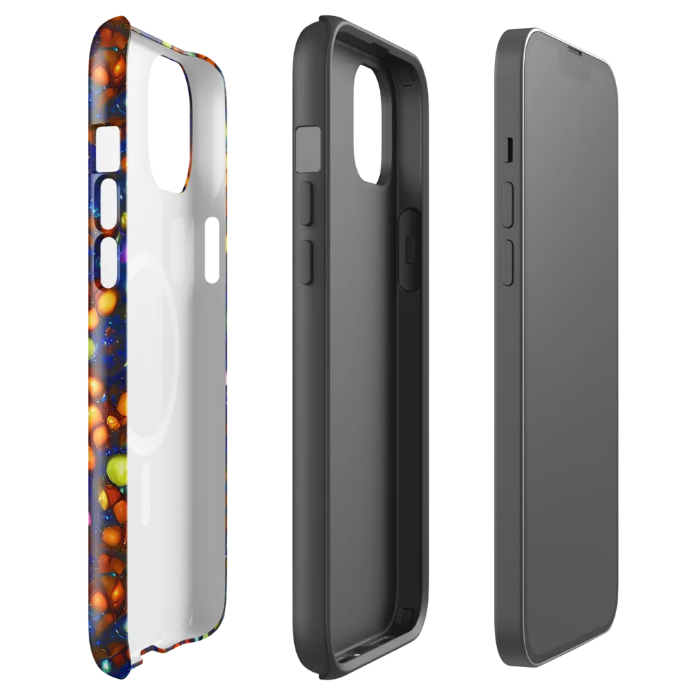 Electric Pebble on MagSafe Tough Case for iPhone® — Front