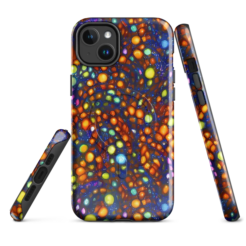 Electric Pebble on MagSafe Tough Case for iPhone® — Front