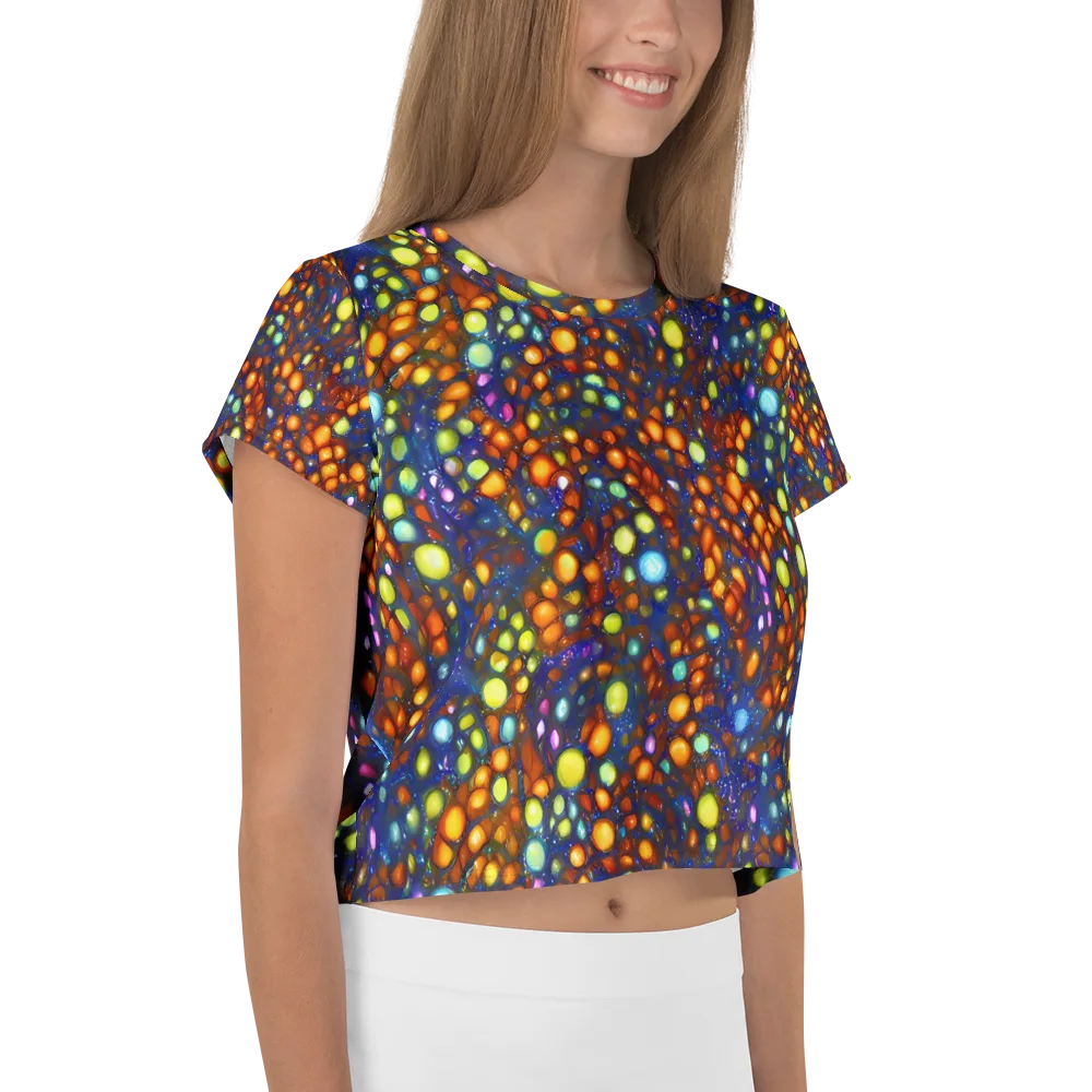 Electric Pebble on Crop Tee — Right