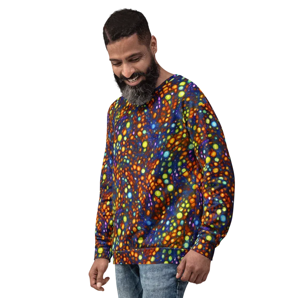 Electric Pebble on Sweatshirt — Left Front