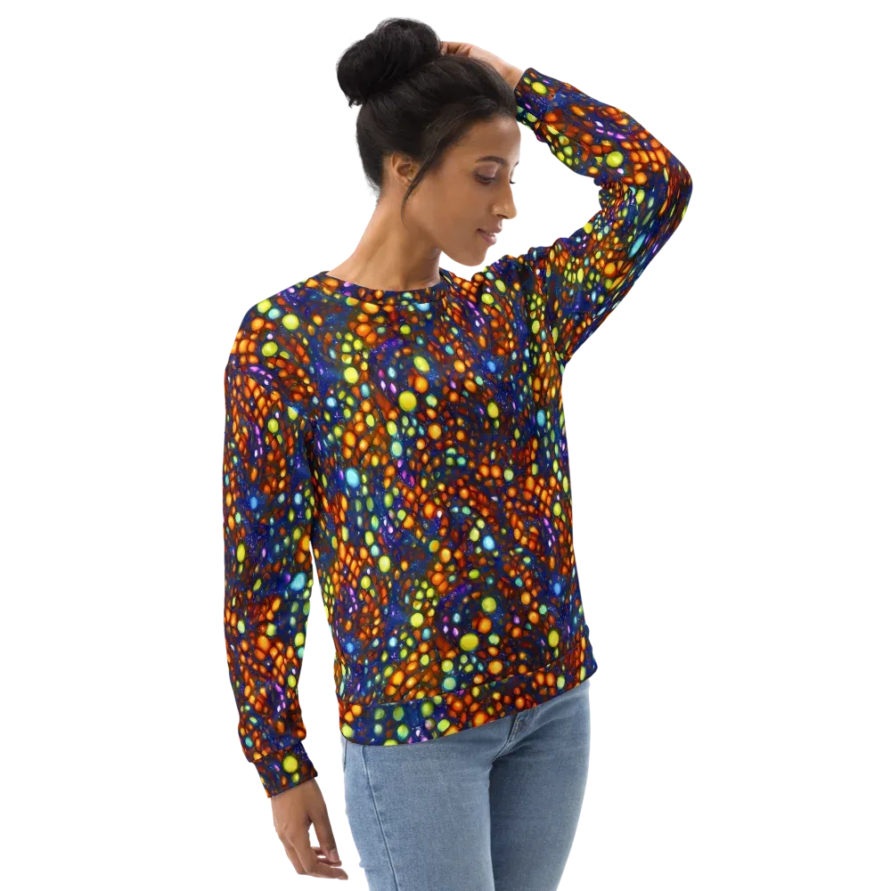 Electric Pebble on Sweatshirt — Right Front