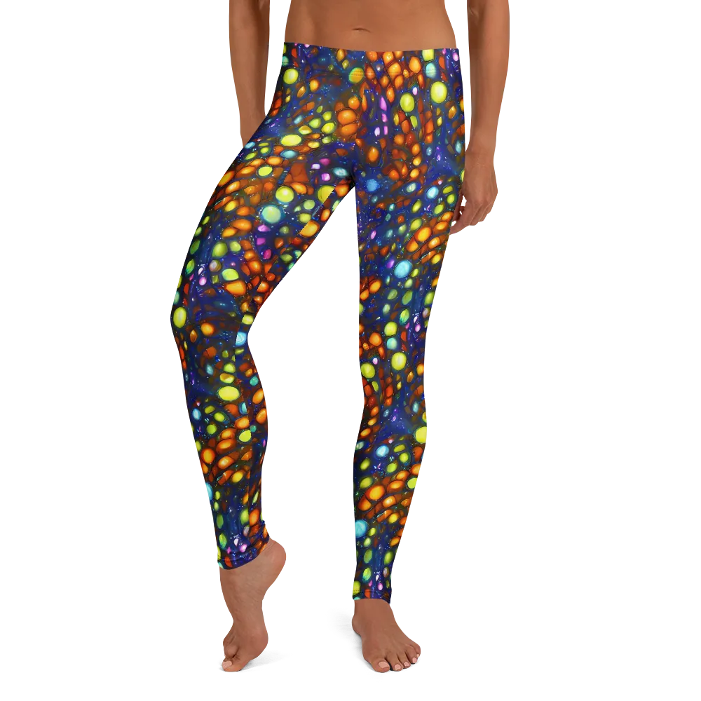 Electric Pebble on Leggings — Front