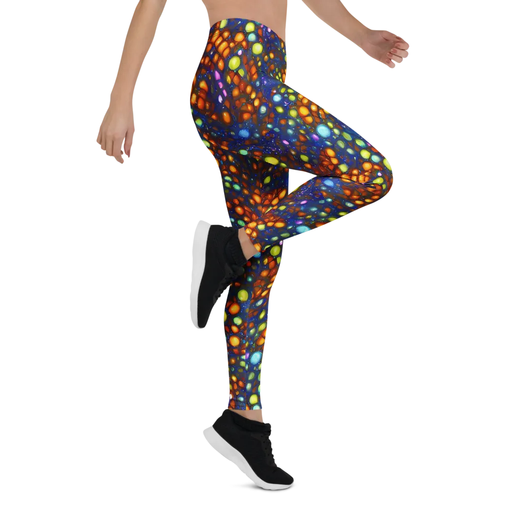 Electric Pebble on Leggings — Right