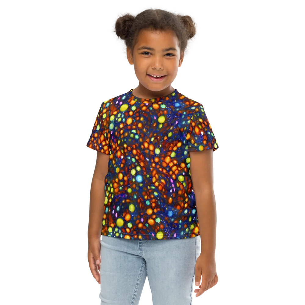 Electric Pebble on Kids Crew Neck T-Shirt — Front