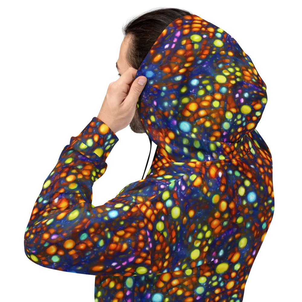 Electric Pebble on Hoodie — Back