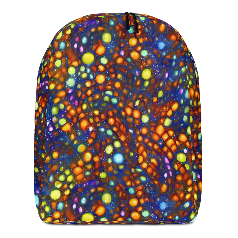 Electric Pebble on Minimalist Backpack — Front