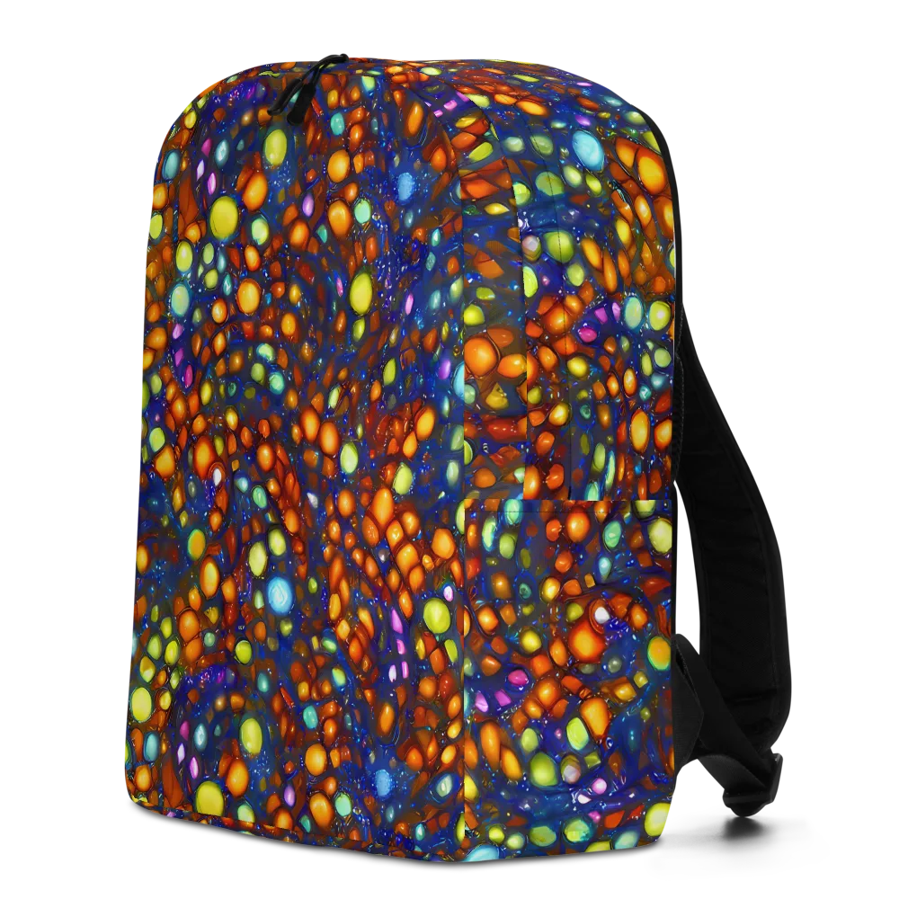 Electric Pebble on Minimalist Backpack — Left