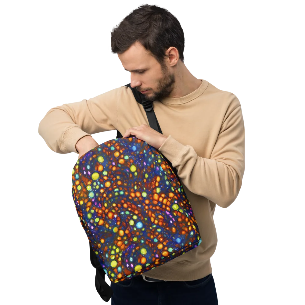 Electric Pebble on Minimalist Backpack — Front
