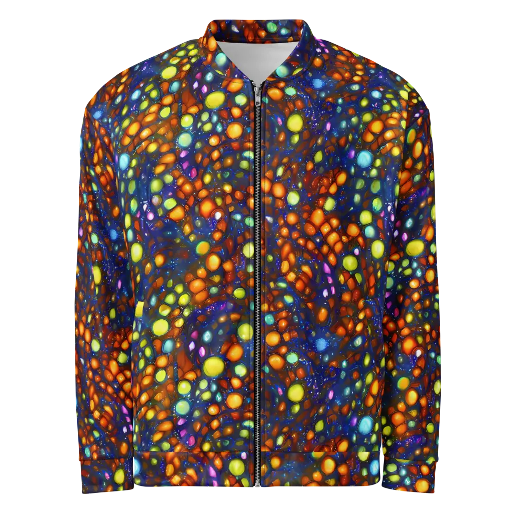Electric Pebble on Bomber Jacket — Front