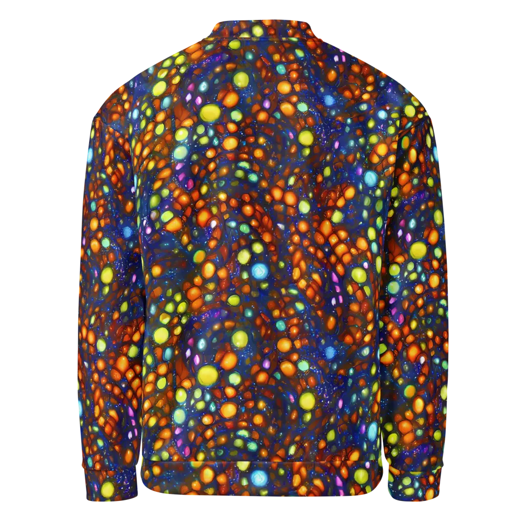 Electric Pebble on Bomber Jacket — Back