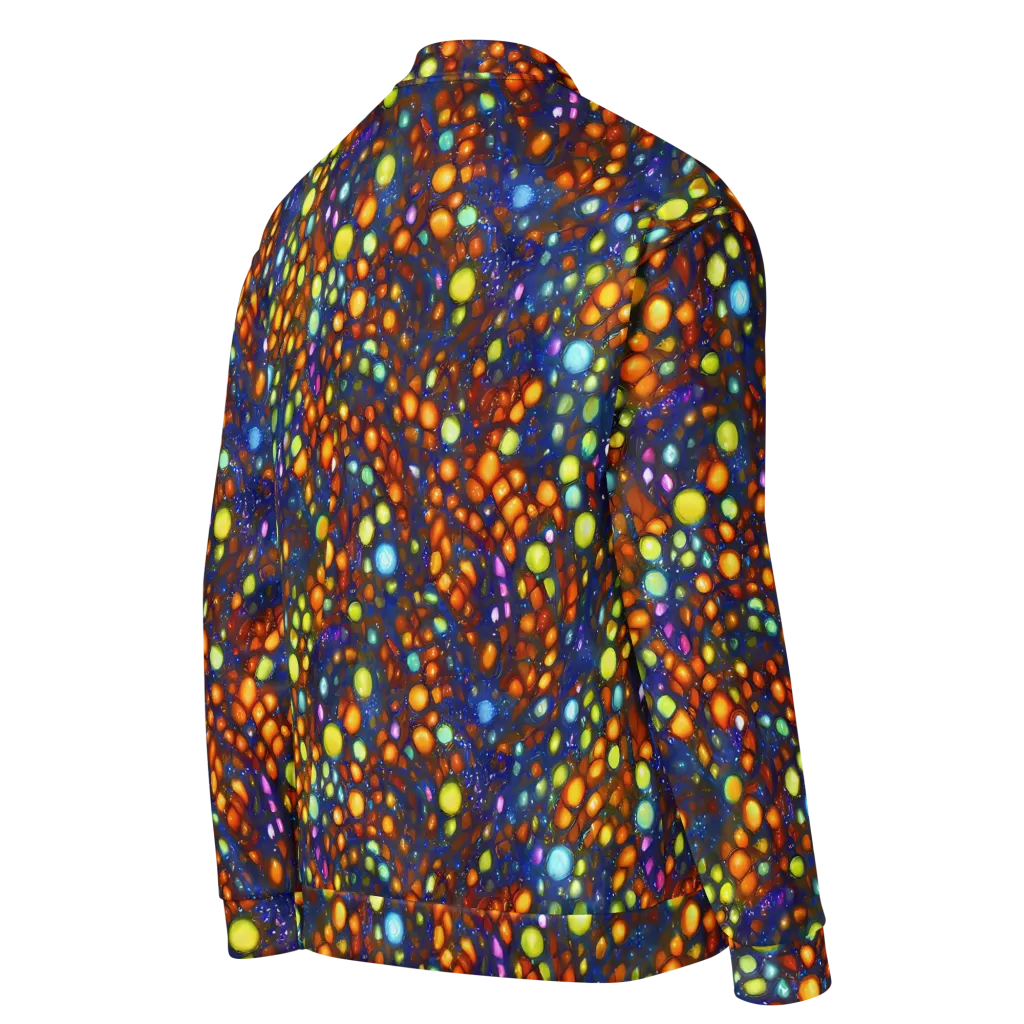 Electric Pebble on Bomber Jacket — Right Back
