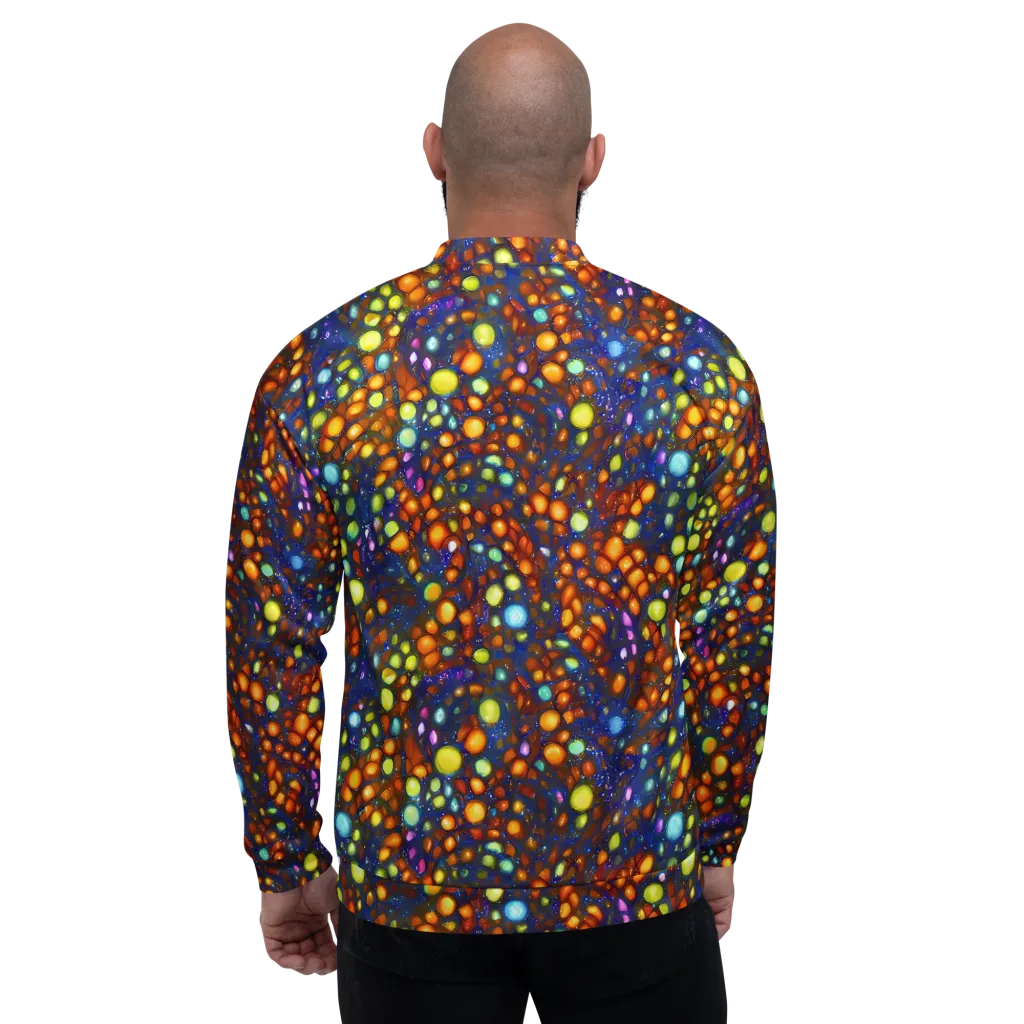 Electric Pebble on Bomber Jacket — Back