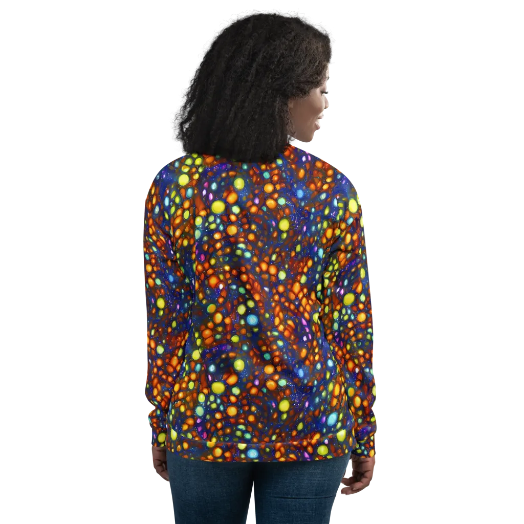 Electric Pebble on Bomber Jacket — Back