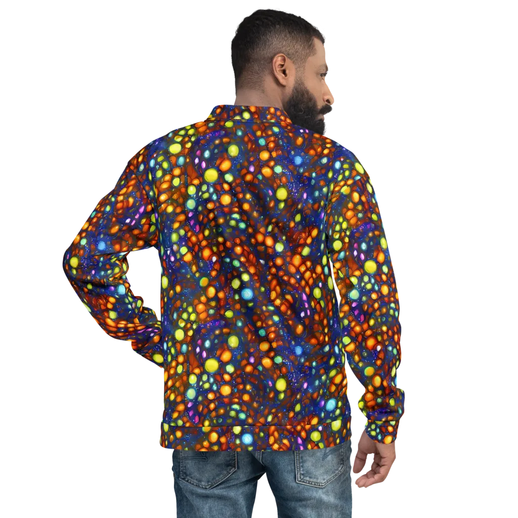Electric Pebble on Bomber Jacket — Back