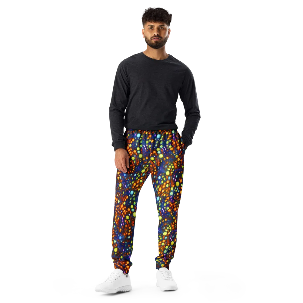 Electric Pebble on Men's Joggers — Front