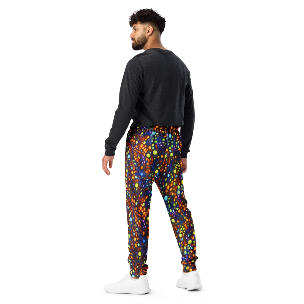Electric Pebble on Men's Joggers — Back