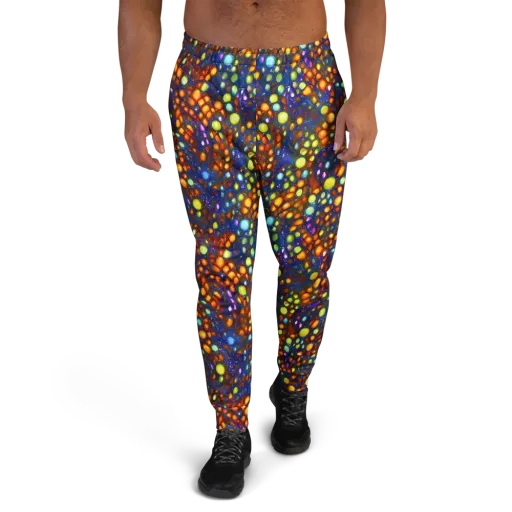 Electric Pebble on a Men's Joggers