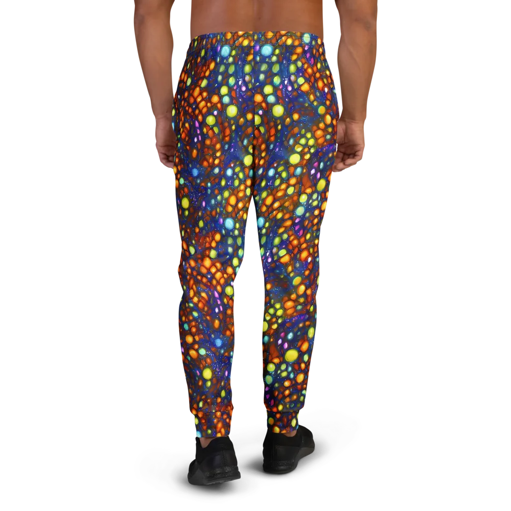 Electric Pebble on Men's Joggers — Back